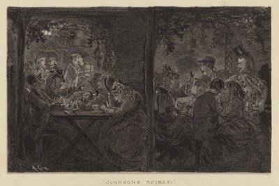 Johnsons Retreat af Alfred Concanen