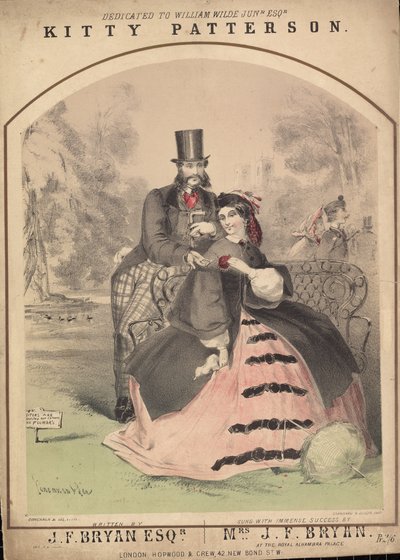 Kitty Patterson af Alfred Concanen
