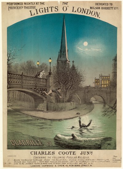The Lights of London af Alfred Concanen