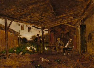 Venlige naboer, ca. 1909. af Alfred Cornelius Howland