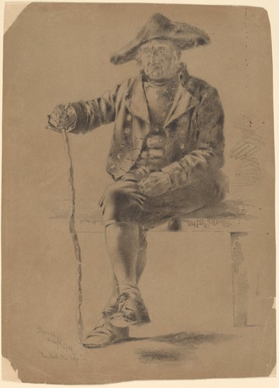 Den gamle soldat - Berncastel af Alfred Cornelius Howland