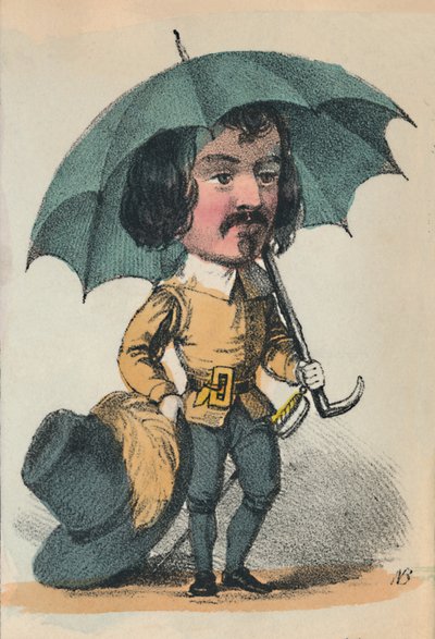 Cromwell, 1856 af Alfred Crowquill