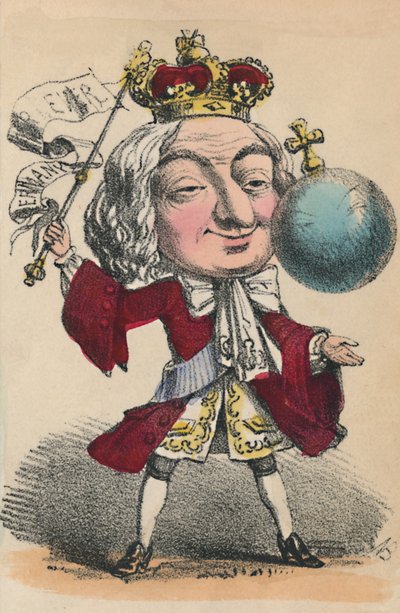 George II, 1856 af Alfred Crowquill