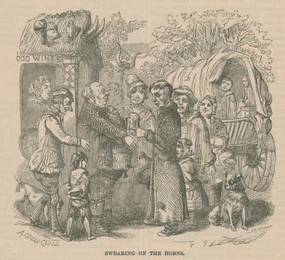 Bander på hornene af Alfred Crowquill