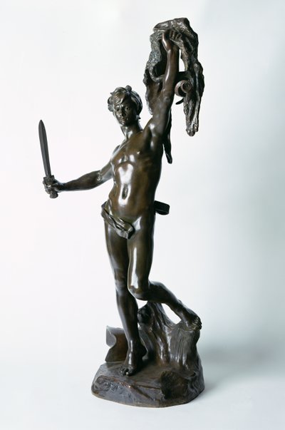 Jason and the Golden Fleece, ca. 1884 (bronze) af Alfred Desire Lanson