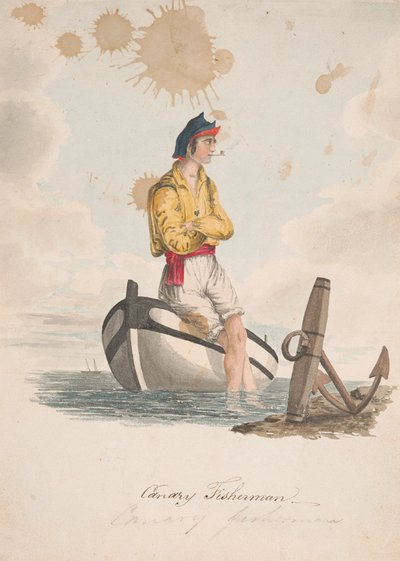 Kanarisk fisker af Alfred Diston