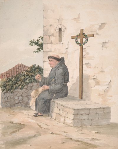 Franciskanerbroder af Alfred Diston
