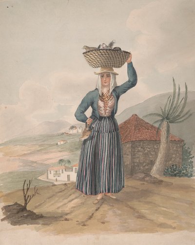 Kvinde fra Victoria, Tenerife af Alfred Diston