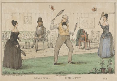 Vive la France, Pendulum, Begge i Tow, ca. 1840. af Alfred E. Baker