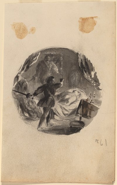 Illustration til Kensworth af Alfred E. Hubbard