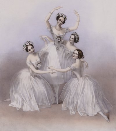 The Celebrated Pas De Quatre komponeret af Jules Perrot, som danset på Her Majesty