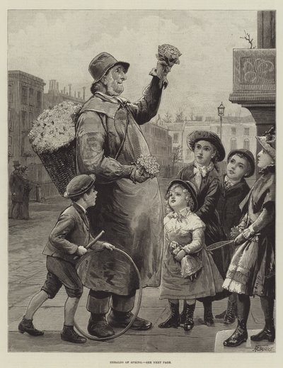 Forårsbebudere af Alfred Edward Emslie