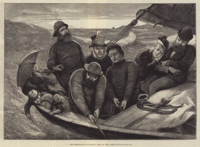 Pinseferien, Livet på havbølgen af Alfred Edward Emslie