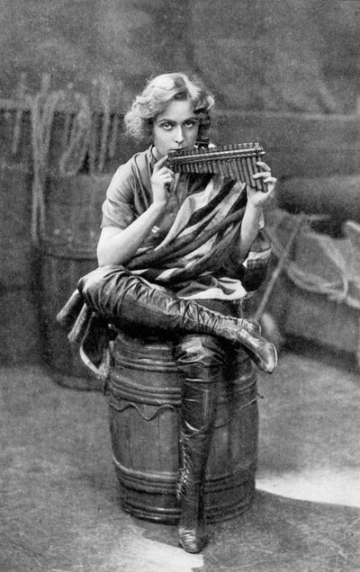 Pauline Chase som Peter Pan, 1908-1909. af Alfred Ellis and Walery