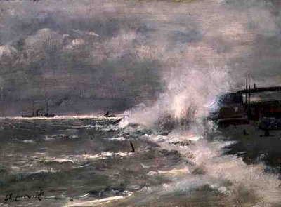 Le Havre af Alfred Emile Stevens