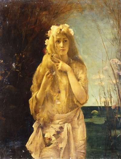 Ophelia, af Alfred Emile Stevens