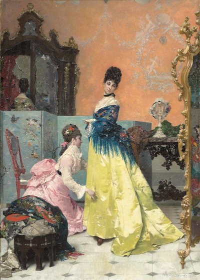 Beslaget, af Alfred Emile Stevens