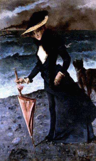Gale, 1891 af Alfred Emile Stevens