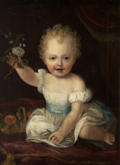 Den 3. Lord de Tabley, i alderen to år, c.1837 af Alfred Emile Stevens