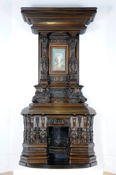 Sam Wilson skorstensstykke, ca. 1908-14 (bronze) af Alfred Gilbert