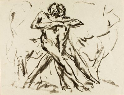 Nøgne dansere af Alfred H. Maurer