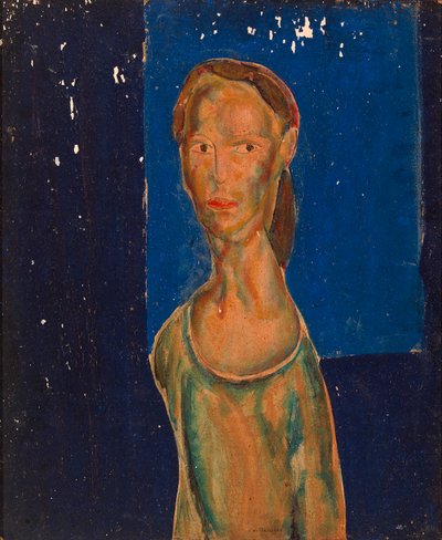 Portræt af en kvinde af Alfred H. Maurer