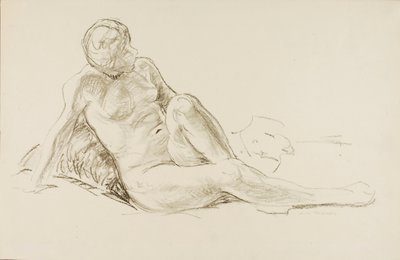 Liggende nøgen af Alfred H. Maurer