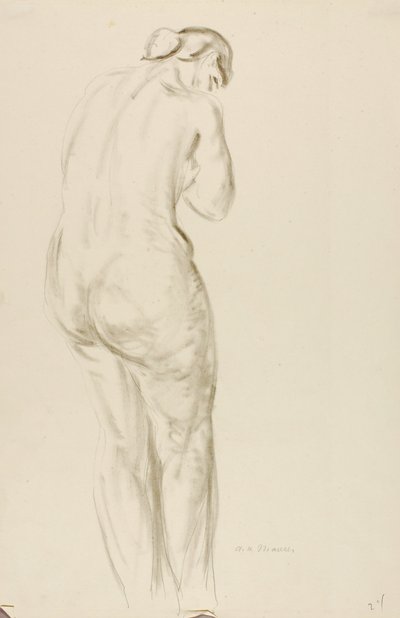 Stående nøgen af Alfred H. Maurer