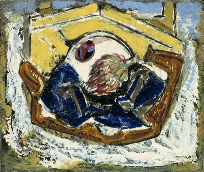 Stilleben med artiskok, II af Alfred H. Maurer