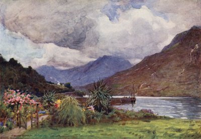 En have i Leenane, Connemara af Alfred Heaton Cooper