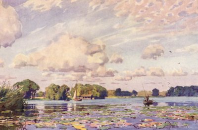 Barton Broad, Norfolk af Alfred Heaton Cooper