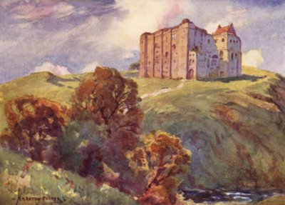 Castle Rising, Norfolk af Alfred Heaton Cooper