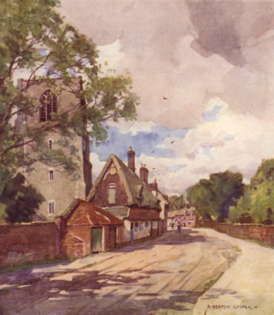 East Dereham, Norfolk af Alfred Heaton Cooper