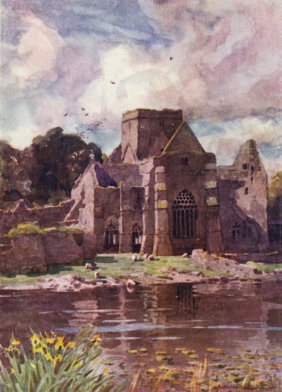 Holy Cross Abbey, Thurles, County Tipperary af Alfred Heaton Cooper