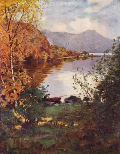 Innisfallen Island, Killarney af Alfred Heaton Cooper