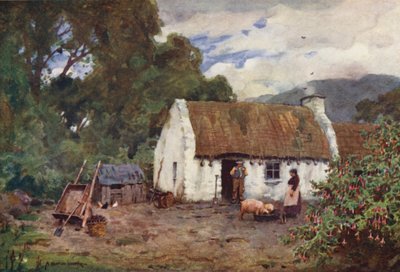 Irsk sommerhusliv i County Donegal af Alfred Heaton Cooper
