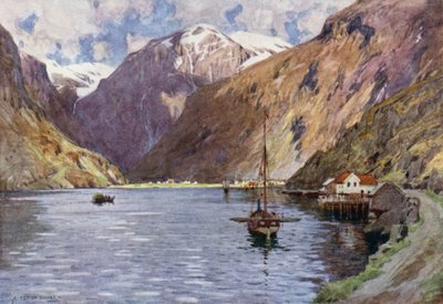 Laerdalsoren af Alfred Heaton Cooper