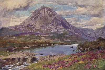 Mount Errigal, Gweedore, County Donegal af Alfred Heaton Cooper