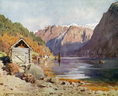 Ose Fjord af Alfred Heaton Cooper
