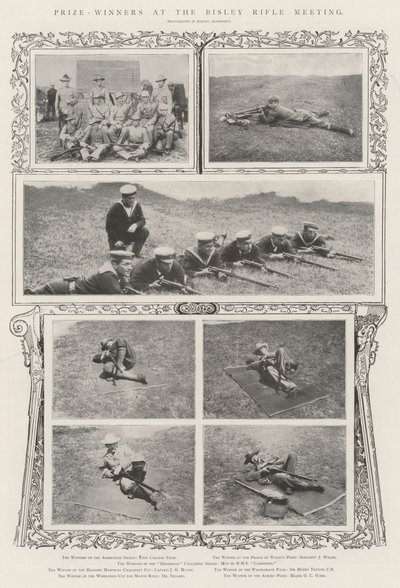 Præmievindere ved Bisley Rifle Meeting af Alfred Hugh Fisher
