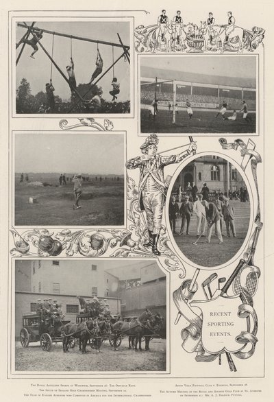 Seneste sportsbegivenheder af Alfred Hugh Fisher