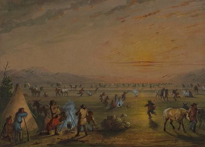 At indhente det forsømte af Alfred Jacob Miller
