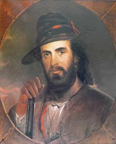 Joseph R. Walker (1798-1876) (olie på lærred) af Alfred Jacob Miller