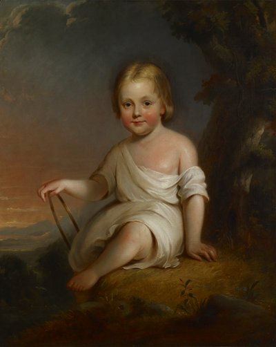 Portræt af den unge Francis M. Jencks af Alfred Jacob Miller