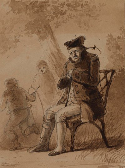 Kuglerne og gigten af Alfred Jacob Miller