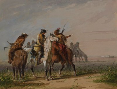 Indianercertifikatet af Alfred Jacob Miller