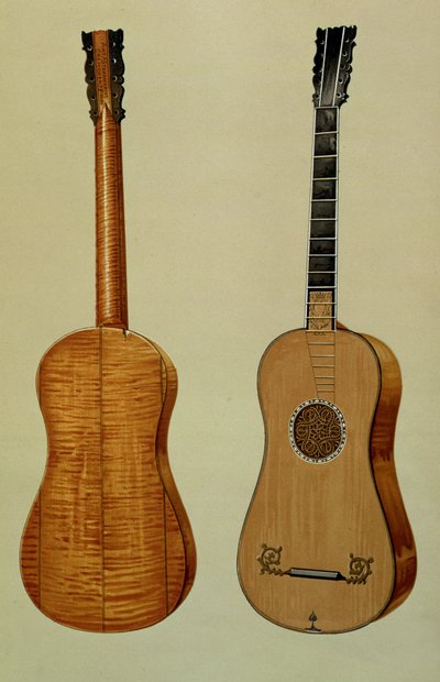 Guitar lavet af Antonio Stradivarius (ca. 1644-1737), fra 
