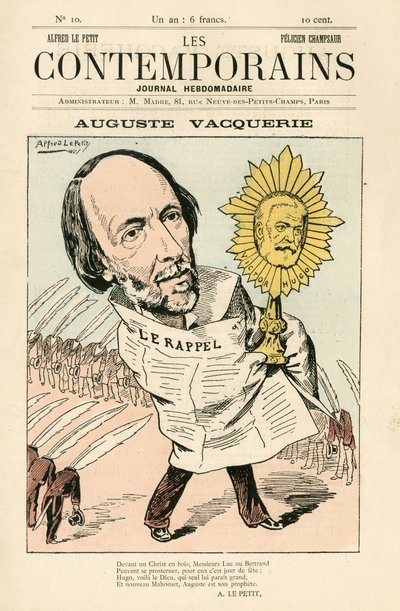 Cover af "" Les Contemporains"", nummer 10 af Alfred Le Petit