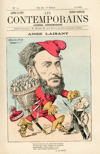 Cover af "" Les Contemporains"", nummer 11 af Alfred Le Petit