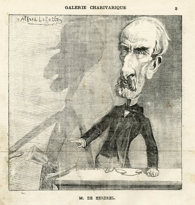 Illustration af Alfred Le Pete (1841-1909) i Le Charivari af Alfred Le Petit